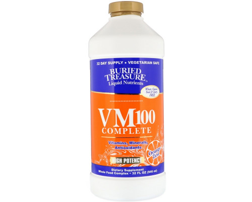 Buried Treasure, VM-100 Complete, 32 жидкие унции (946 мл) Buried Treasure, VM-100 Complete, 32 жидкие унции (946 мл)
