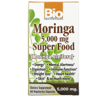 Bio Nutrition Суперпродукт Моринга 5000 мг 60 растительных капсул
