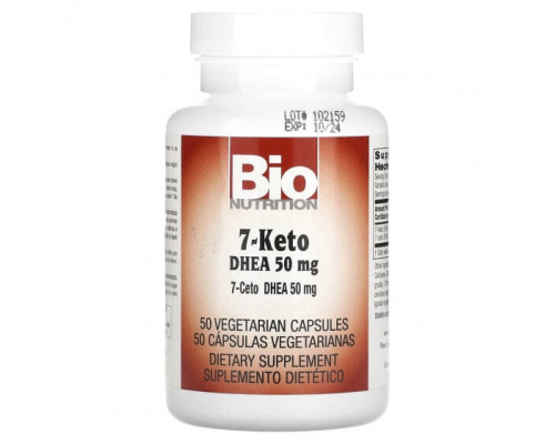 Мужское здоровье Bio Nutrition, 7-цето ДГЭА, 50 мг, 50 вегетарианских капсул Мужское здоровье Bio Nutrition, 7-цето ДГЭА, 50 мг, 50 вегетарианских капсул