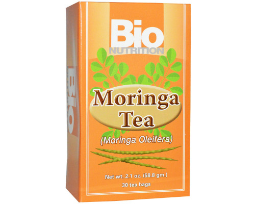 Bio Nutrition Чай с морингой 30 чайных пакетиков 21 унции (588 г) Bio Nutrition Чай с морингой 30 чайных пакетиков 21 унции (588 г)