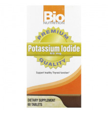 Йод Bio Nutrition, Йодид калия, 65 мг, 60 таблеток