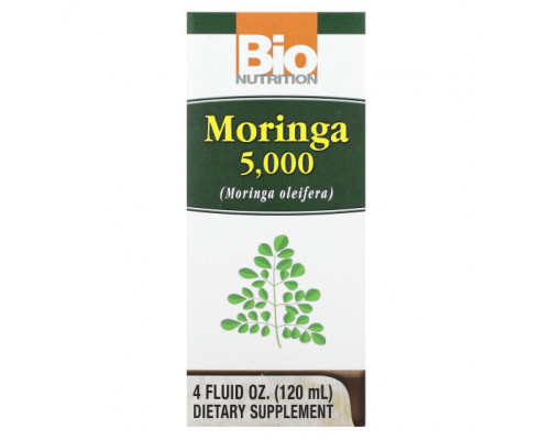 Суперфуды Bio Nutrition, Моринга 5000 (Moringa oleifera), 120 мл (4 жидк. Унции) Суперфуды Bio Nutrition, Моринга 5000 (Moringa oleifera), 120 мл (4 жидк. Унции)