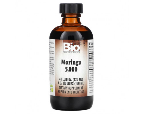 Суперфуды Bio Nutrition, Моринга 5000 (Moringa oleifera), 120 мл (4 жидк. Унции) Суперфуды Bio Nutrition, Моринга 5000 (Moringa oleifera), 120 мл (4 жидк. Унции)