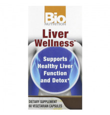 Для здоровья печени Bio Nutrition, Здоровье печени, 60 вегетарианских капсул