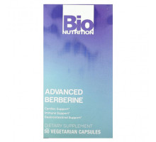 Фрукты и ягоды Bio Nutrition, Advanced Berberine, 50 вегетарианских капсул