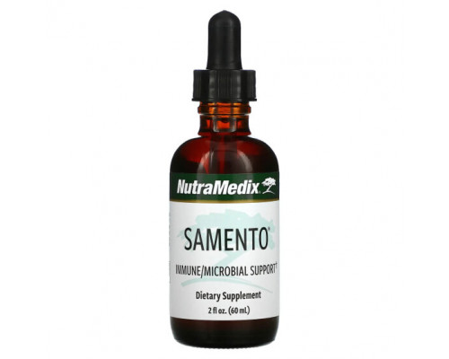 БАДы для укрепления иммунитета NutraMedix, Samento, поддержка иммунитета и микробов, 60 мл (2 жидк. Унции) БАДы для укрепления иммунитета NutraMedix, Samento, поддержка иммунитета и микробов, 60 мл (2 жидк. Унции)