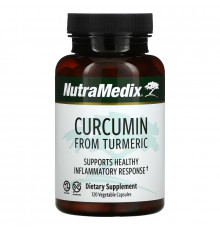 NutraMedix, Curcumin From Turmeric, Supports Healthy Inflammatory Response, 120 Vegetarian Capsules