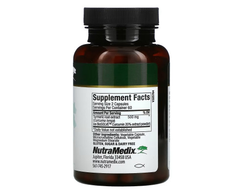 NutraMedix, Curcumin From Turmeric, Supports Healthy Inflammatory Response, 120 Vegetarian Capsules NutraMedix, Curcumin From Turmeric, Supports Healthy Inflammatory Response, 120 Vegetarian Capsules