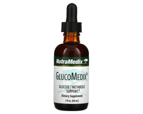 Растительные экстракты и настойки NutraMedix, GlucoMedix, поддержка глюкозы и метаболизма, 60 мл (2 унции) Растительные экстракты и настойки NutraMedix, GlucoMedix, поддержка глюкозы и метаболизма, 60 мл (2 унции)
