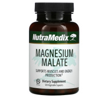 NutraMedix, Magnesium Malate, 120 Vegetable Capsules