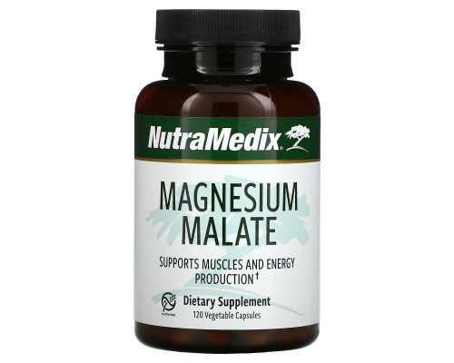 NutraMedix, Magnesium Malate, 120 Vegetable Capsules NutraMedix, Magnesium Malate, 120 Vegetable Capsules