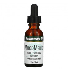 Растительные экстракты и настойки NutraMedix, MoodMedix, Поддержка настроения / эмоций, 1 унция (30 мл) (Товар снят с продажи)