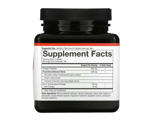 Youtheory, Joint Complex with UC-11, Type 2 Collagen, 60 Tablets Youtheory, Joint Complex with UC-11, Type 2 Collagen, 60 Tablets