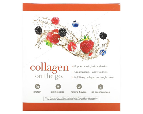 Youtheory, Liquid Collagen, Natural Berry, 12 Liquid Tubes, 1 fl oz (30 ml) Each Youtheory, Liquid Collagen, Natural Berry, 12 Liquid Tubes, 1 fl oz (30 ml) Each