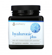 Youtheory, Hyaluronic Plus, 60 Vegetarian Capsules