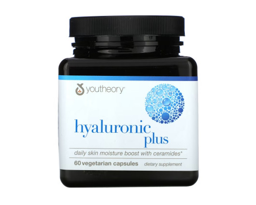 Youtheory, Hyaluronic Plus, 60 Vegetarian Capsules Youtheory, Hyaluronic Plus, 60 Vegetarian Capsules
