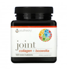 Youtheory, Joint, Collagen + Boswellia, 180 Mini Tablets