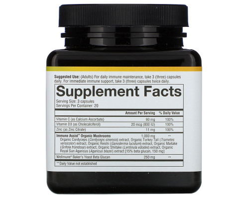 Youtheory, Immune+ Daily Wellness, 60 Vegetarian Capsules Youtheory, Immune+ Daily Wellness, 60 Vegetarian Capsules