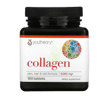 Youtheory, Collagen, 1,000 mg, 160 Tablets
