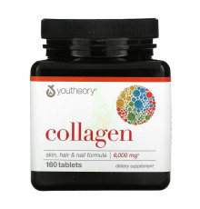 Youtheory, Collagen, 1,000 mg, 160 Tablets