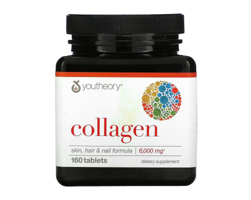 Youtheory, Collagen, 1,000 mg, 160 Tablets Youtheory, Collagen, 1,000 mg, 160 Tablets