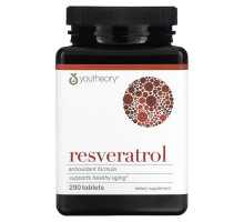 Youtheory, Resveratrol Anti-Aging, 290 Count