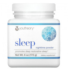 Для здорового сна Youtheory, Sleep, ночной порошок, 172 г (6 унций)