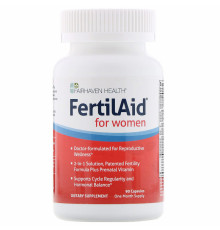 Fairhaven Health FertilAid для женщин 90 Растительные капсулы