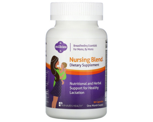 Fairhaven Health Milkies Nursing Blend Breastfeeding Supplement 90 Veggie Caps Milkies добавка для кормящих мам 90 растительных капсул Fairhaven Health Milkies Nursing Blend Breastfeeding Supplement 90 Veggie Caps Milkies добавка для кормящих мам 90 растительных капсул