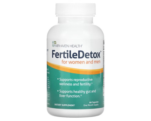 Fairhaven Health FertileDetox для женщин и мужчин 90 капсул Fairhaven Health FertileDetox для женщин и мужчин 90 капсул