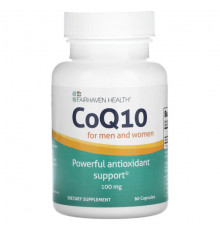 Коэнзим Q10 Fairhaven Health, Co-Q10, 100 мг, 60 капсул