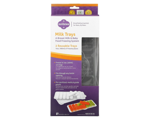Fairhaven Health, Милкиз, подносы для молока, 2 подноса Fairhaven Health, Милкиз, подносы для молока, 2 подноса