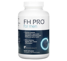 Fairhaven Health, FH Pro для мужчин, добавка для фертильности клинического класса, 180 капсул