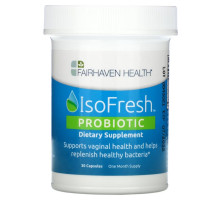 Fairhaven Health, Пробиотик IsoFresh, 30 капсул