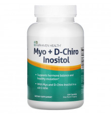 Fairhaven Health, Myo + D-Chiro Inositol, 120 Capsules