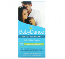 Женское здоровье Fairhaven Health, Baby Dance, лубрикант для зачатия, 1 универсальный тюбик с 10 одноразовыми аппликаторами