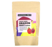 Wilderness Poets LLC, Freeze Dried Dragon Fruit Powder, Pink Pitaya, 12 oz (340 g)
