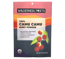 Wilderness Poets, Living Raw Foods, Порошок Ягоды Камю Камю, 3,5 унции (99 г)