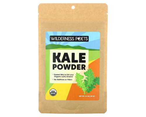 Wilderness Poets LLC, Kale Powder, 3.5 oz (99 g) Wilderness Poets LLC, Kale Powder, 3.5 oz (99 g)