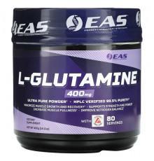 Аминокислоты EAS, L-глютамин, 400 г (14,11 унции)