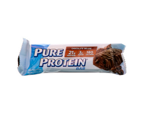 Pure Protein, Батончики с высоким содержанием белка, с шоколадным вкусом, 6 батончиков, 1,76 унций (50 г) каждый Pure Protein, Батончики с высоким содержанием белка, с шоколадным вкусом, 6 батончиков, 1,76 унций (50 г) каждый
