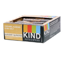 KIND Bars Nuts & Spices Caramel Almond & Sea Salt 12 Bars