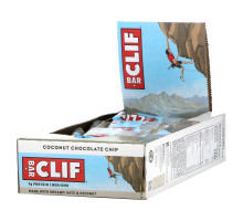 Clif Bar, Energy Bar, Coconut Chocolate Chip, 12 Bars, 2.40 oz (68 g) Each