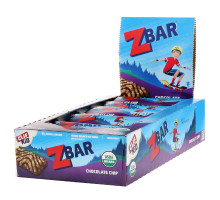 Clif Bar Clif Kid Органические батончики Z с шоколадной крошкой 18 батончиков 127 унции (36 г) каждый
