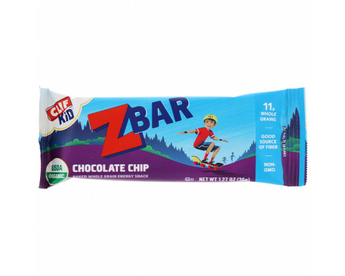 Clif Bar Clif Kid Органические батончики Z с шоколадной крошкой 18 батончиков 127 унции (36 г) каждый Clif Bar Clif Kid Органические батончики Z с шоколадной крошкой 18 батончиков 127 унции (36 г) каждый