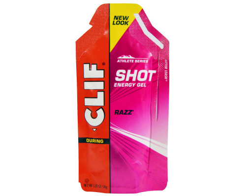 Clif Bar Shot Energy Gel Razz 24 Packets 1.2 oz (34 g) Each Clif Bar Shot Energy Gel Razz 24 Packets 1.2 oz (34 g) Each