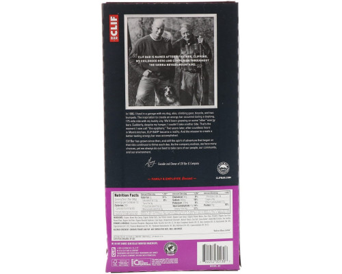 Clif Bar, Энергетический батончик, шоколадная крошка и персик, 12 батончиков, 2,40 унции (68 г) каждый Clif Bar, Энергетический батончик, шоколадная крошка и персик, 12 батончиков, 2,40 унции (68 г) каждый