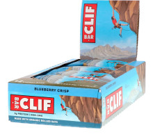 Clif Bar, Energy Bar, Blueberry Crisp, 12 Bars, 2.40 oz (68 g) Each