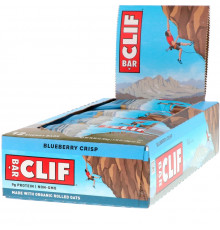 Clif Bar, Energy Bar, Blueberry Crisp, 12 Bars, 2.40 oz (68 g) Each