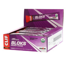 Clif Bar Shot Bloks Energy Chews с Ягодным вкусом 18 пакетов 2.1 унций (60 г) в пакете